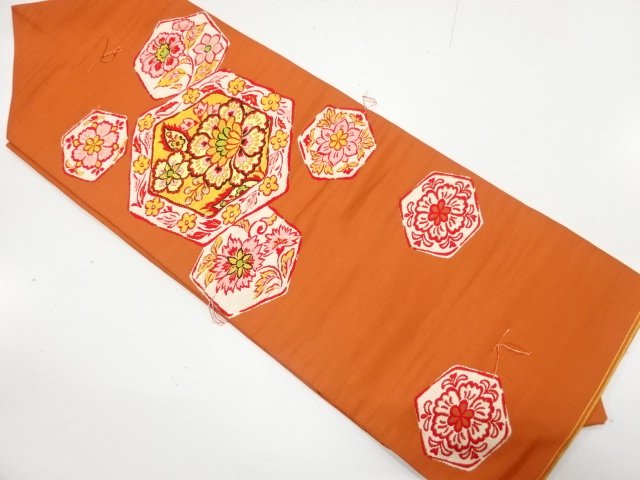 Japanese Kimono / Antique / Nagoya Obi Silk